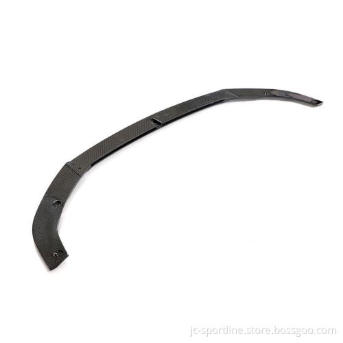 Carbon Fiber Front Bumper Lip Splitter Chin for VW T6 Multivan 2015-2020
